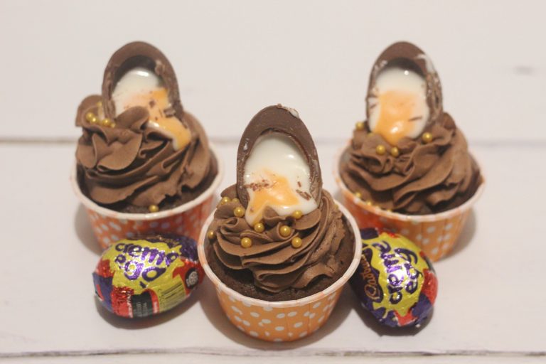 Creme Egg Cupcakes