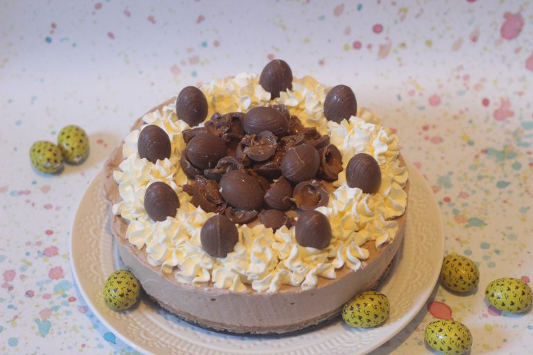 Galaxy Caramel Cheesecake!