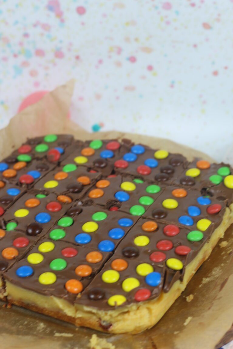 M&M Millionaire Shortbread