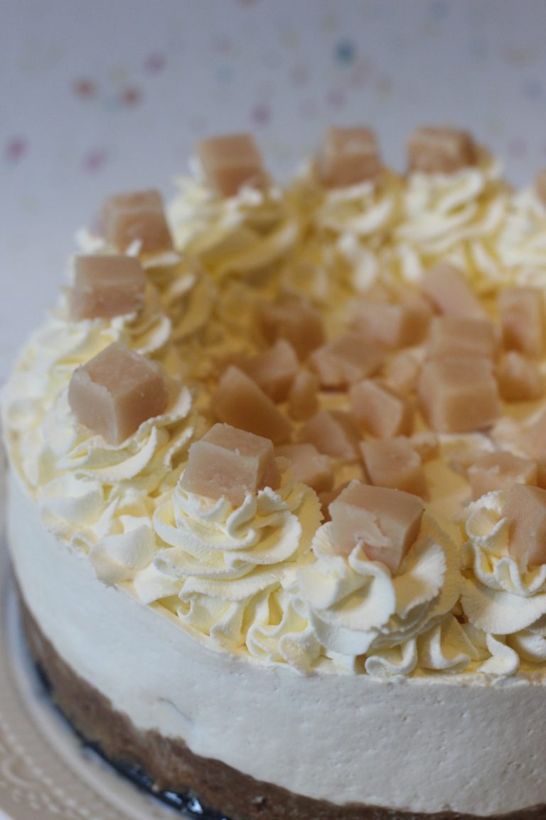 No-Bake Tablet Cheesecake