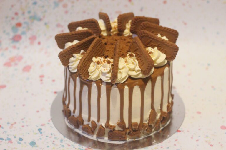 Biscoff Drip Cake