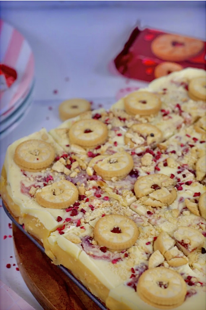 Jammie Dodger Millionaire Shortbread