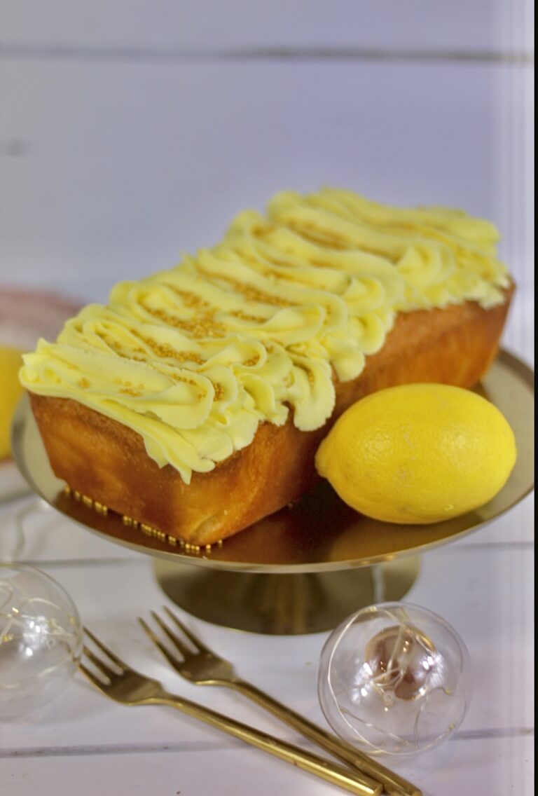 Lemon Gin Drizzle Cake