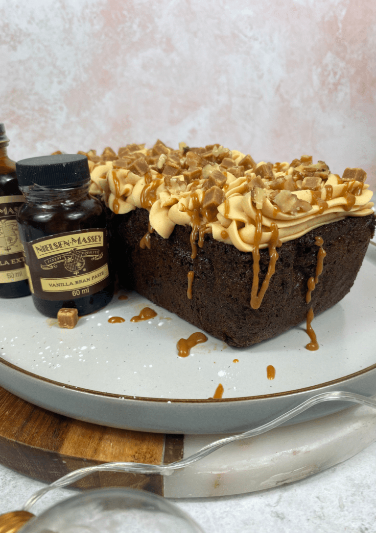 AD – Sticky Toffee Loaf Cake
