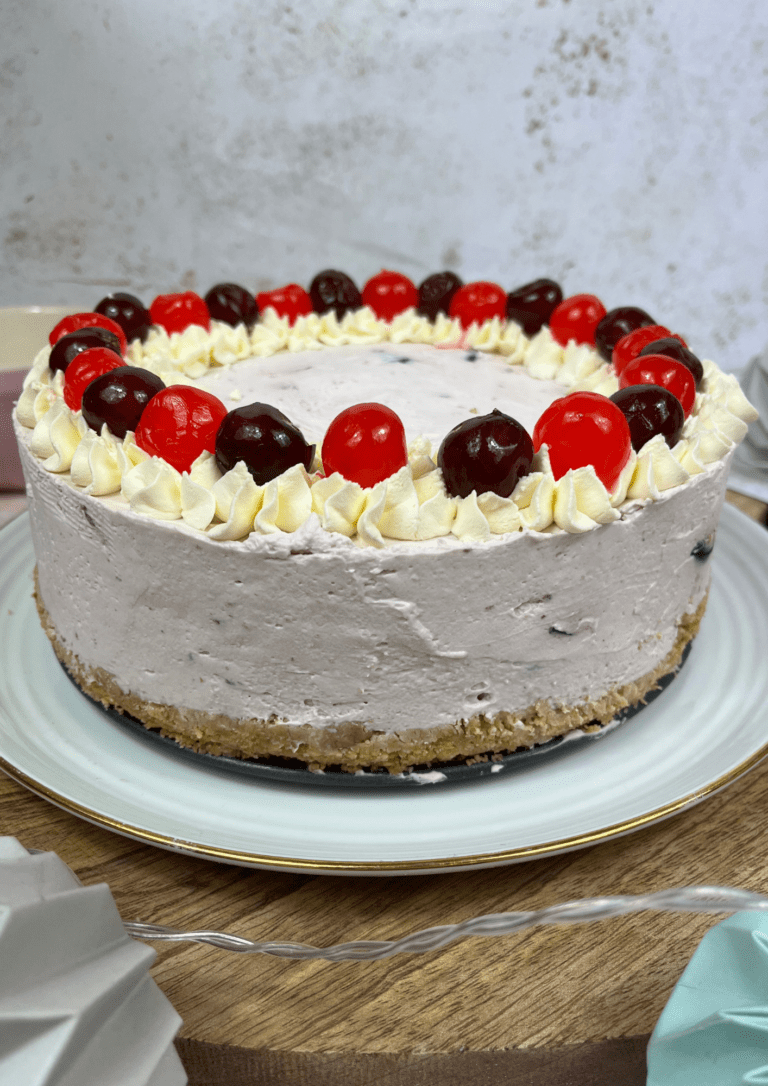 No-Bake Cherry Cheesecake