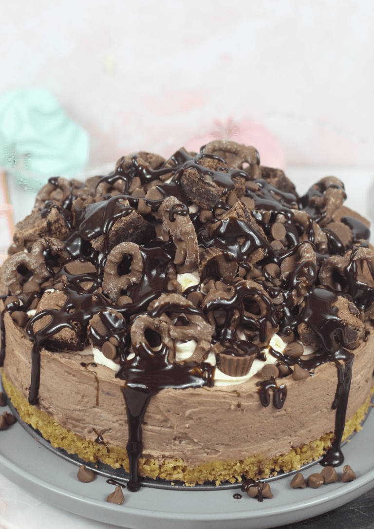 No-Bake Chocolate Cheesecake