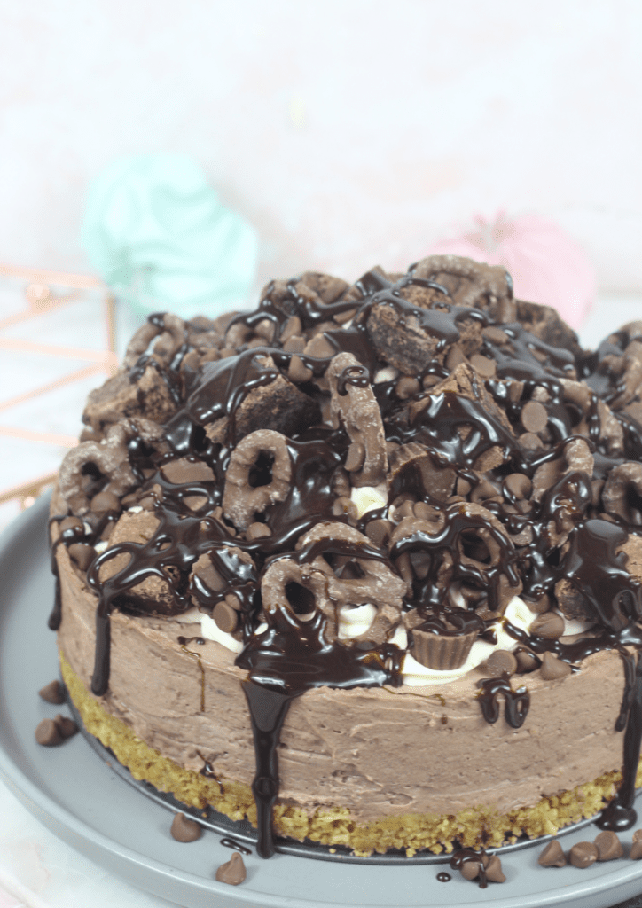 No-Bake Chocolate Cheesecake