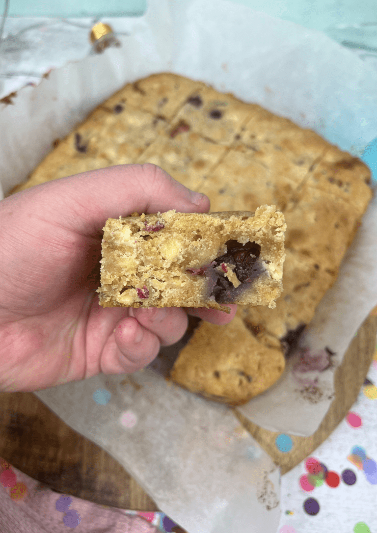 Berry Blondies