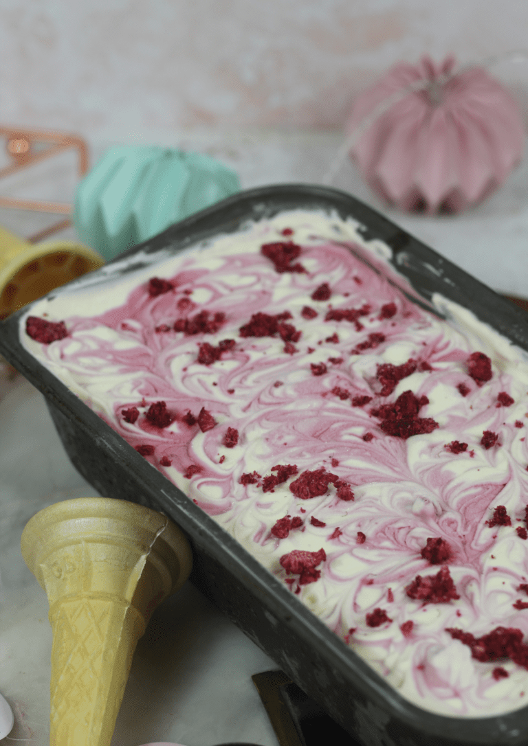 Raspberry Ripple Ice Cream Recipe