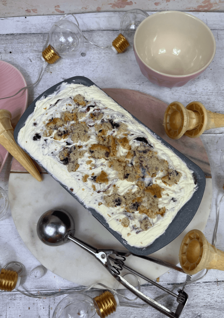 Blueberry Muffin Ice Cream