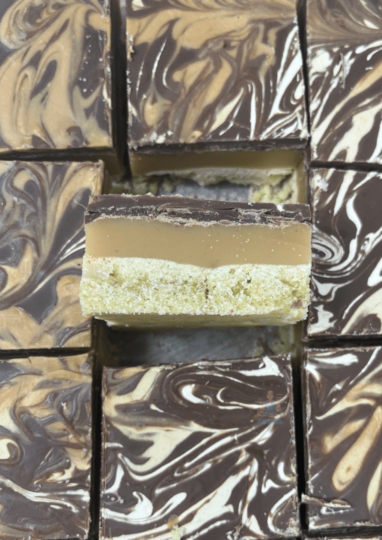Peanut Butter Millionaire Shortbread