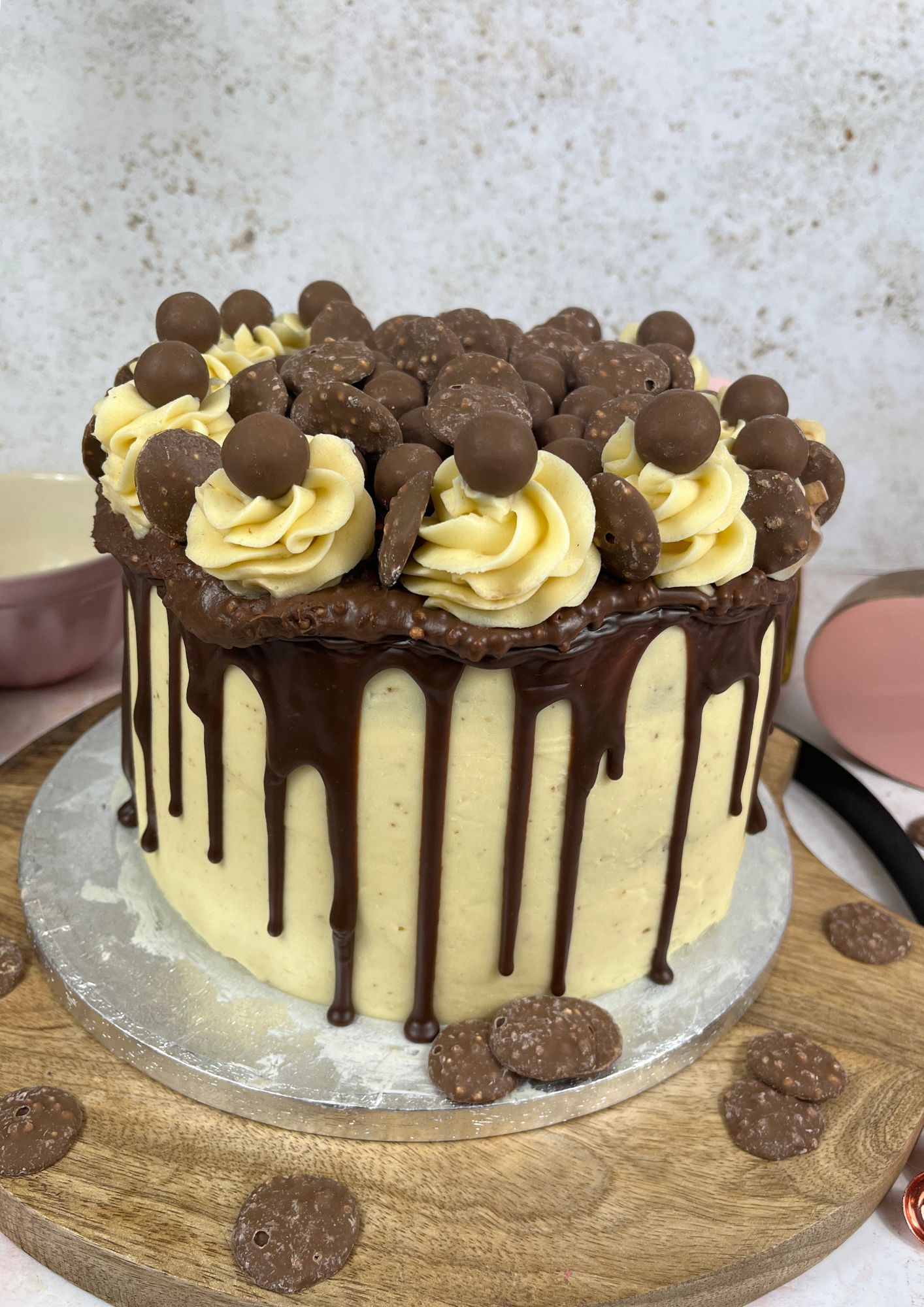 Fake Bakes Recipe - Tesco Chocolate Malteser Cake
