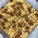 Caramel and Pecan Cookie Bars