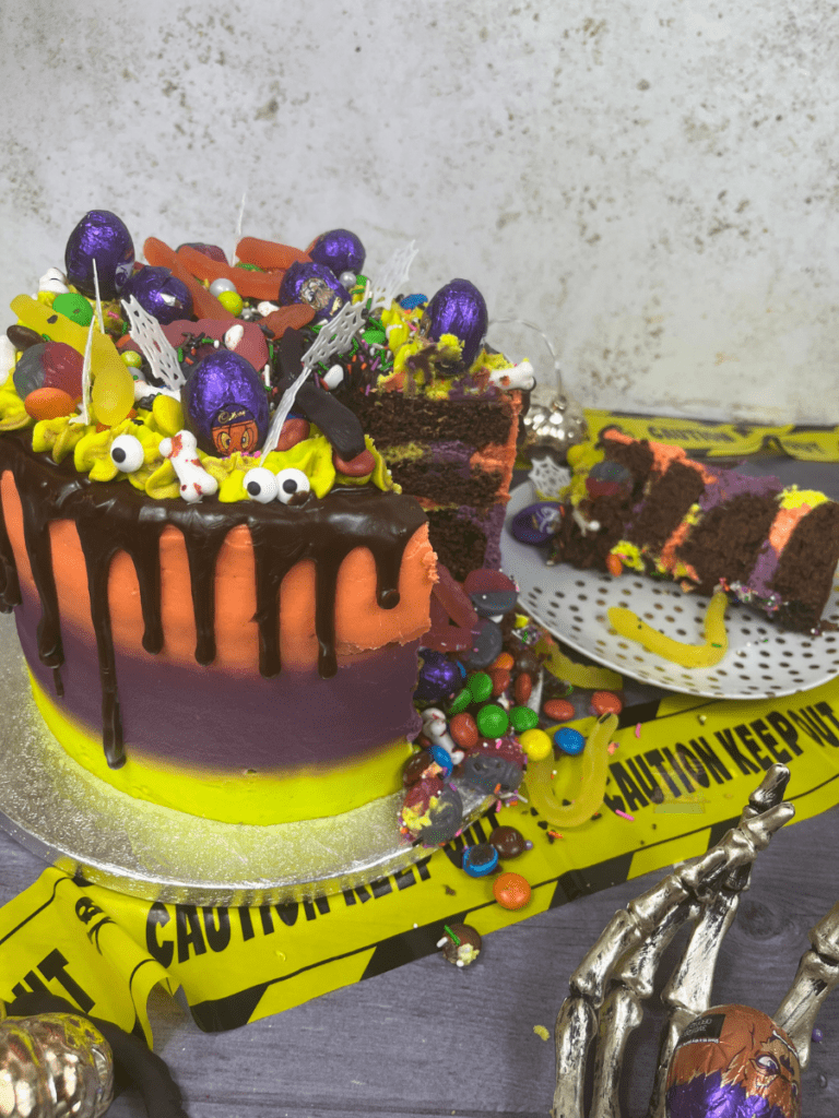 Halloween Drip Cake