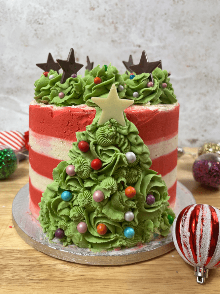 Christmas Tree Cake