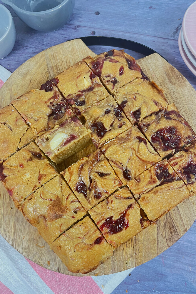 PB&J Blondies