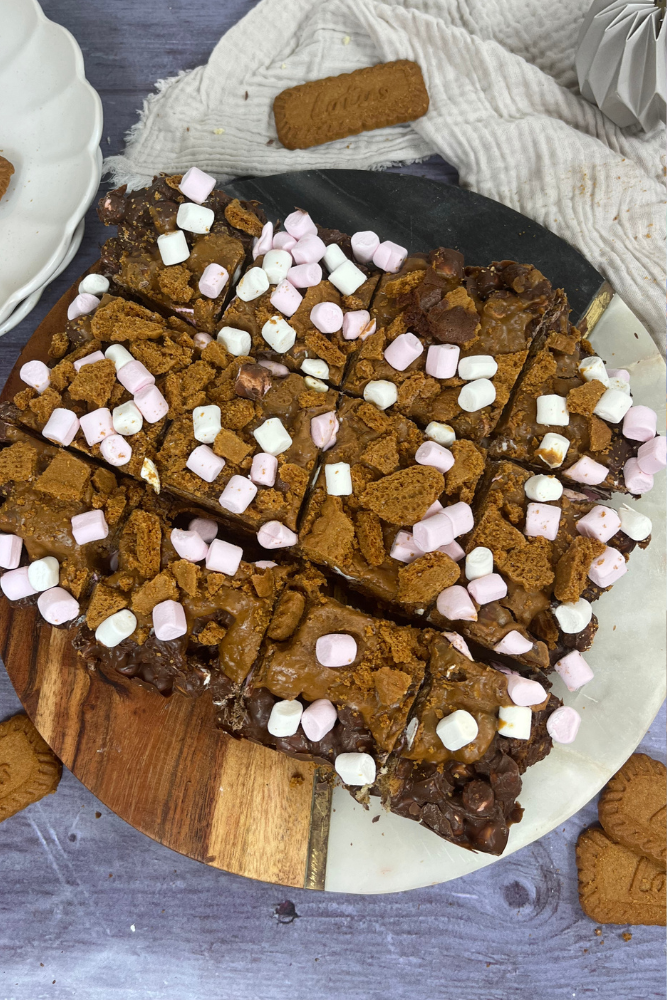 Biscoff Rocky Road