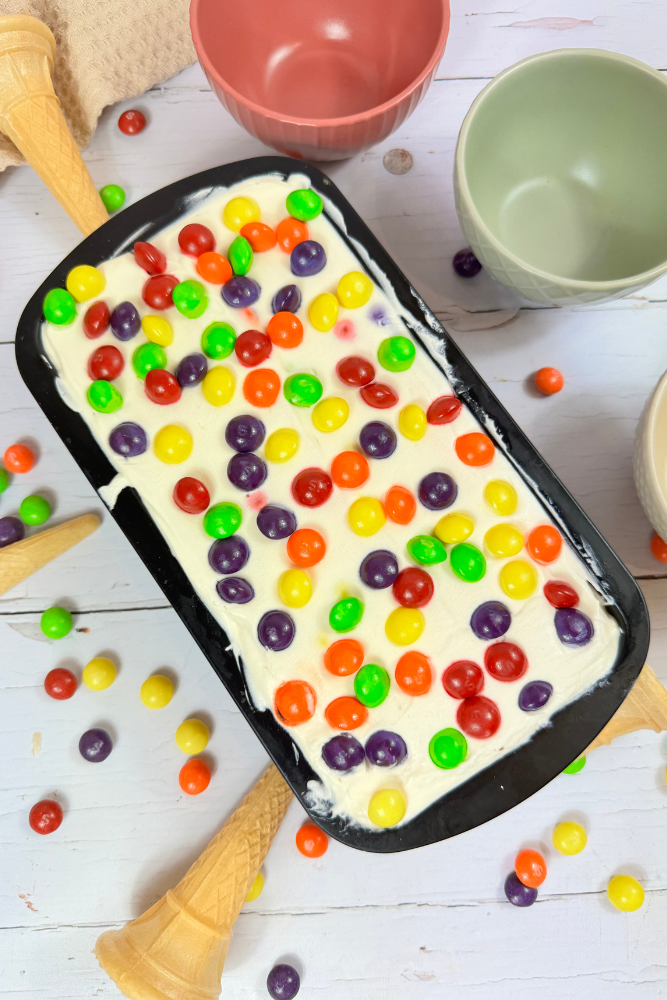 Skittles Ice Cream