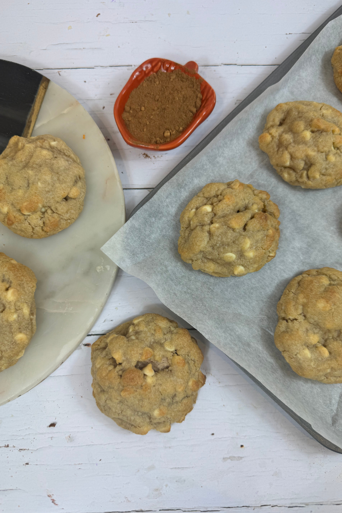 Pumpkin Cheesecake Cookies