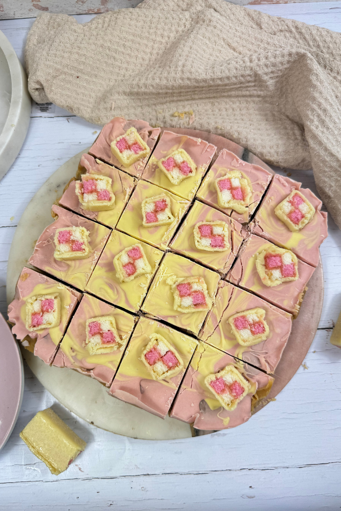 Battenberg Millionaire Shortbread
