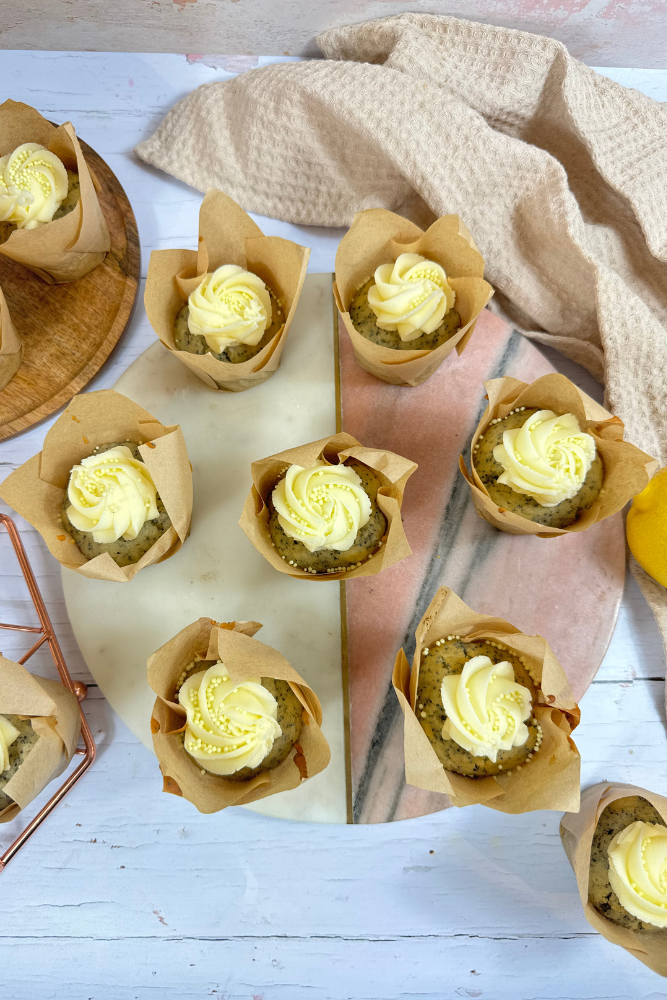 Lemon and Poppyseed Muffins