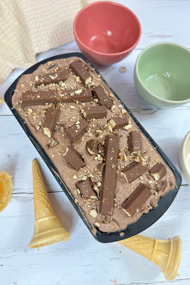 KitKat Ice Cream (No-Churn)