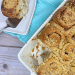 Apple Crumble Cinnamon Rolls