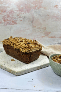 Coffee and Walnut Loaf Cake
